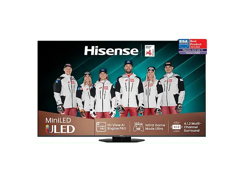 Hisense 65U8Q (2025) 65 Zoll ULED Mini LED Smart TV; LED TV