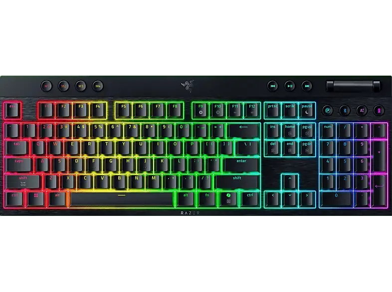 Razer BlackWidow V4 RGB Tastatur; Gaming-Tastatur