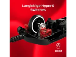 HyperX HyperX Pulsefire Haste 2 - Gaming-Maus (Schwarz)