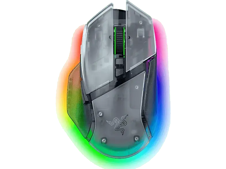 Razer Basilisk V3 Pro 35K Phantom White Edition; Gaming Maus