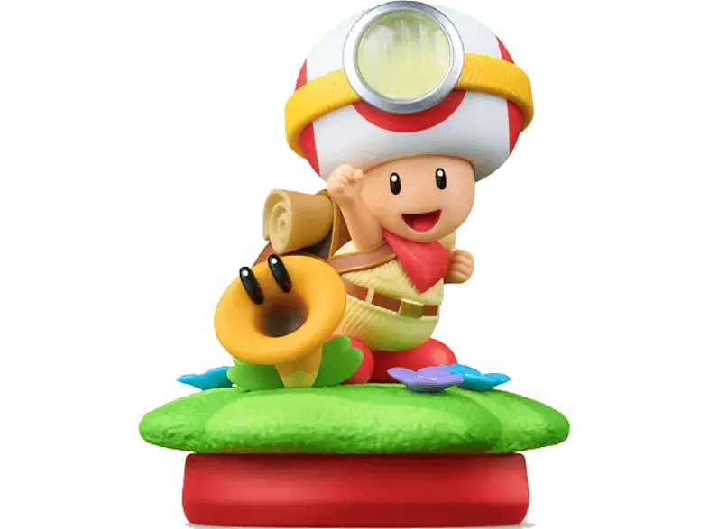 amiibo - Kapit&auml;n Toad & Plauderblume (Super Mario Bros. Wonder); Amiibo-Figur