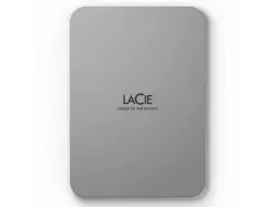 LACIE 2TB Festplatte extern Mobile Drive V2 Moon Silver, USB-C 3.0, silber