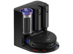 Dyson spot + scrub Ai Saugroboter (Schwarz/Blau, Laufzeit: 140 Min., mit Absaugstation)