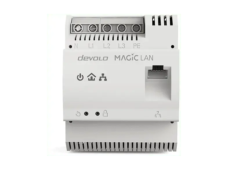 DEVOLO Magic 2 LAN DINrail, G.hn, RJ-45, Powerline-Adapter, 2400 Mbit/s
