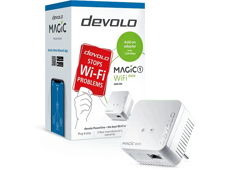 DEVOLO Powerline 8559 Magic 1 WiFi mini Erweiterungsadapter