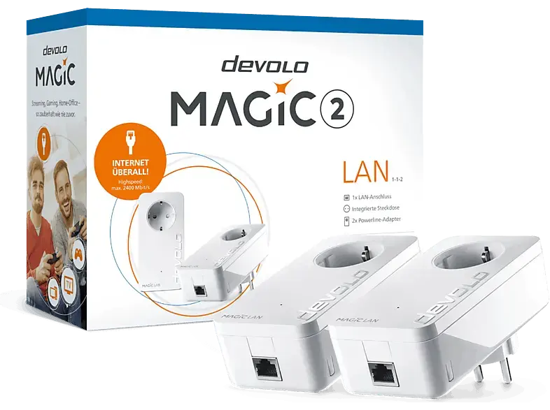 DEVOLO 8260 Magic 2 LAN Starter Kit; Powerline