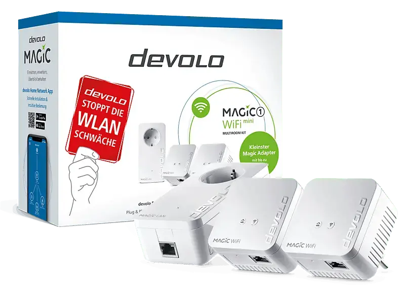 DEVOLO Powerline 8570 Magic 1 WiFi mini Multiroom Kit