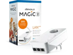 DEVOLO 8502 Magic 2 LAN triple Erweiterungsadapter; Powerline
