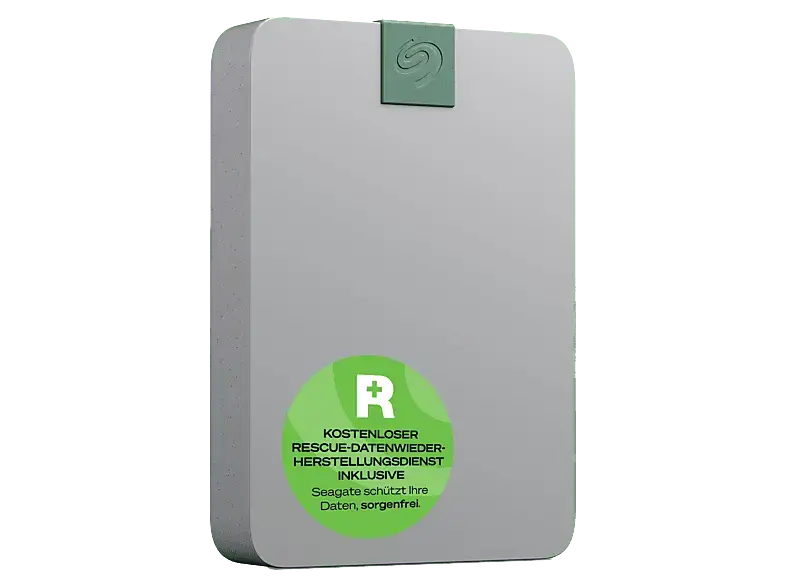 SEAGATE 5TB Ultra Touch Festplatte, Extern, 2.5 Zoll, HDD, USB-C, Pebble Grey