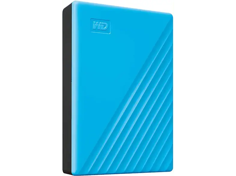 WESTERN DIGITAL 4TB WD My Passport externe Festplatte USB 3.0 (mit Software f&uuml;r Sicherung und Passwortschutz) Blau