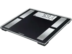 Soehnle Shape Sense Connect 50 Schwarz Waage, Maximale Tragkraft: 180 kg
