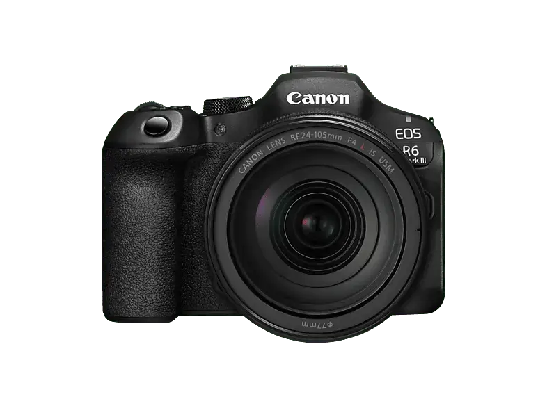 Canon Systemkamera EOS R6 Mark III mit Objektiv RF 24-105mm f4 L IS USM, 32.5 MP, 40 B/s, 3.69 Mio OLED Sucher, 3 Zoll Touch LCD, Schwarz; Spiegellose Systemkamera
