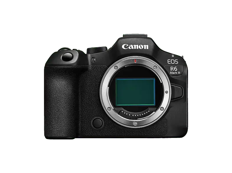 Canon Systemkamera EOS R6 Mark III Body, 32.5 MP, 40 B/s, 3.69 Mio OLED Sucher, 3 Zoll Touch LCD, Schwarz; Spiegellose Systemkamera