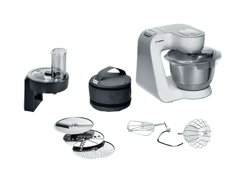 Bosch MUM58210 K&uuml;chenmaschine Wei&szlig; (R&uuml;hrsch&uuml;sselkapazit&auml;t: 3,9 l, 1000 Watt)