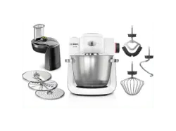 Bosch MUMS6EW13D K&uuml;chenmaschine White (R&uuml;hrsch&uuml;sselkapazit&auml;t: 5,5 l, 1600 Watt)