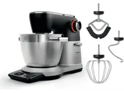 Bosch MUMS8ZS00 K&uuml;chenmaschine Pearl Silver (R&uuml;hrsch&uuml;sselkapazit&auml;t: 6 l, 1800 Watt)