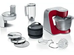 Bosch MUM58720 Creation Line K&uuml;chenmaschine Deep Red (R&uuml;hrsch&uuml;sselkapazit&auml;t: 3,9 l, 1000 Watt)