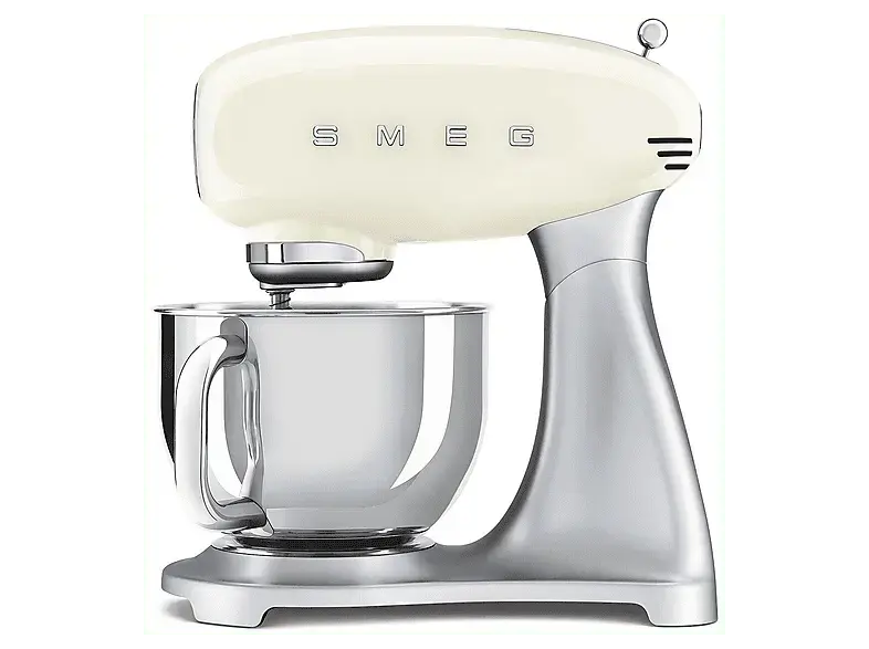 Smeg SMF04CREU 50' Style K&uuml;chenmaschine Creme (R&uuml;hrsch&uuml;sselkapazit&auml;t: 4,8 l, 800 Watt)