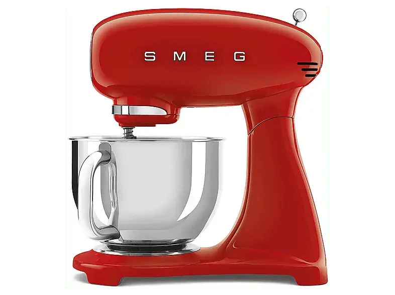 Smeg SMF05RDEU 50' Style K&uuml;chenmaschine Rot (R&uuml;hrsch&uuml;sselkapazit&auml;t: 4,8 l, 1000 Watt)