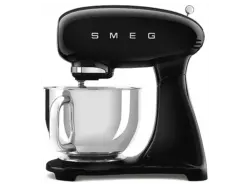Smeg SMF05BLEU 50' Style K&uuml;chenmaschine Schwarz (R&uuml;hrsch&uuml;sselkapazit&auml;t: 4,8 l, 1000 Watt)