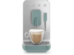 Smeg BCC12 EGMEU Classic Kaffeevollautomat (Emerald Green, Edelstahl Mahlwerk, 19 bar)