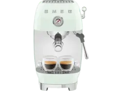 Smeg ECF03PGEU 50's Style Siebtr&auml;germaschine (Pastellgr&uuml;n, 1650 Watt, 15 bar)