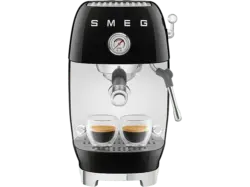 Smeg ECF03BLEU 50's Style Siebtr&auml;germaschine (Schwarz, 1650 Watt, 15 bar)