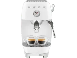 Smeg ECF03WHEU 50's Style Siebtr&auml;germaschine (Wei&szlig;, 1650 Watt, 15 bar)