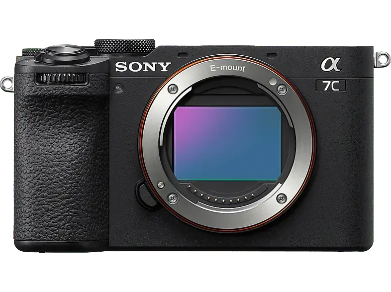 Sony Alpha 7CII Spiegellose Vollformatkamera (kompakt, 33 MP, Echtzeit-Autofokus, 10 BpS, 4K Videoaufnahmen, neigbarer LCD-Touchscreen), Schwarz; Systemkamera Geh&auml;use