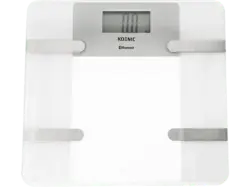 Koenic KPS 15122 W BT K&ouml;rperfettanalysewaage mit Bluetooth, Maximale Tragkraft: 150 kg