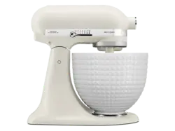 Kitchen Aid 5KSM156CXEPL Artisan K&uuml;chenmaschine mit kippbarem Motorkopf, Porcelain White (Keramiksch&uuml;ssel, R&uuml;hrsch&uuml;sselkapazit&auml;t: 4.7 l, 300 Watt); K&uuml;chenmaschine mit kippbarem Motorkopf, Keramiksch&uuml;ssel
