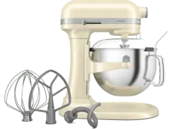 Kitchen Aid 5KSM60SPXEAC Artisan K&uuml;chenmaschine mit Sch&uuml;sselheber Creme (R&uuml;hrsch&uuml;sselkapazit&auml;t: 5,6 l, 375 Watt)