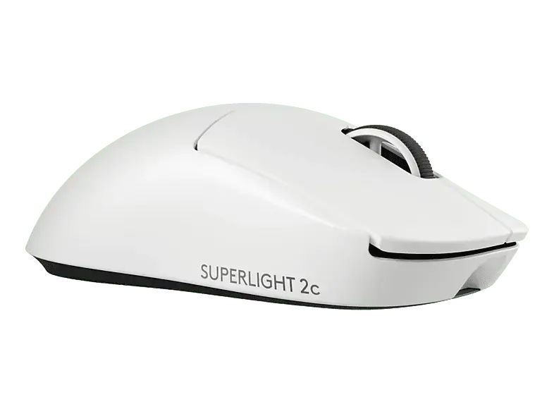 Logitech G Pro X Superlight 2c Compact Lightspeed wei&szlig;, USB; Gaming-Maus