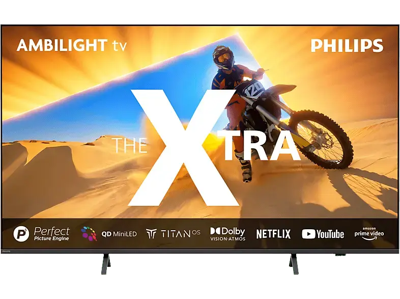 Philips 85PML9009/12 (2024) 85 Zoll The Xtra 4K QD MiniLED Ambilight TV; LED TV