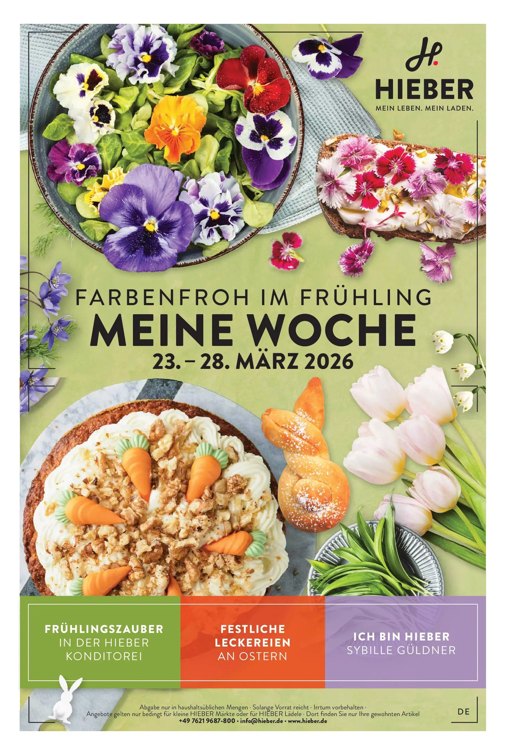 Angebote - Hieber's Frischecenter: Meine Woche (ab 22.03.2026) zum Blättern | Seite: 1