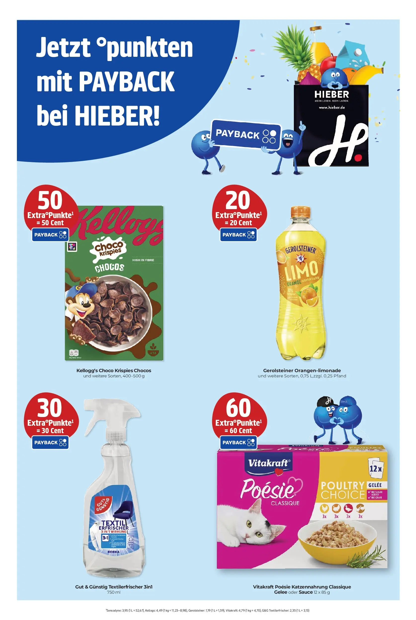 Angebote - Hieber's Frischecenter: Meine Woche (ab 22.03.2026) zum Blättern | Seite: 17