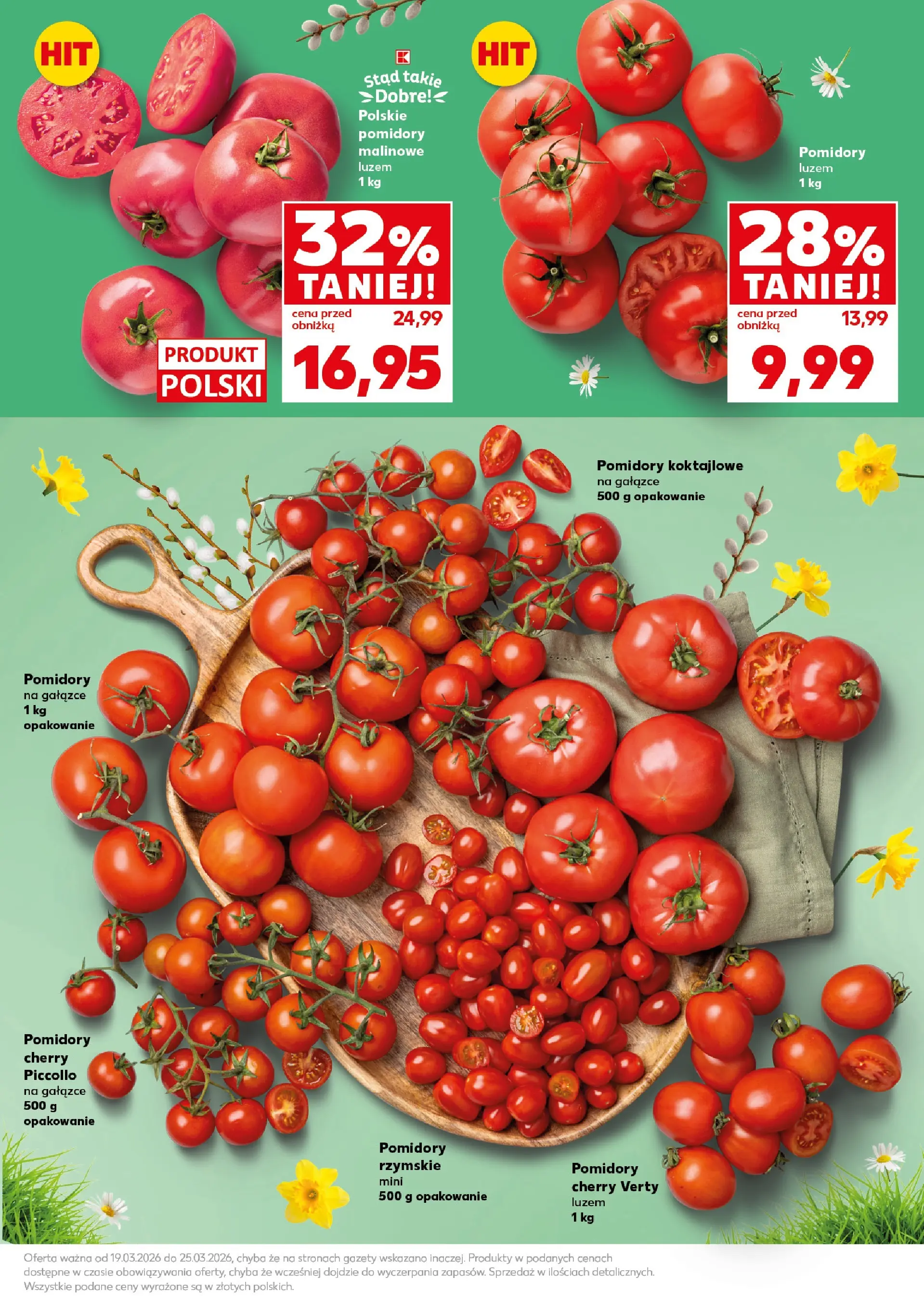 Kaufland gazetka - Super Sobota od 21.03.2026 - od jutra PDF | Strona: 15 | Produkty: Pomidory malinowe, Pomidory