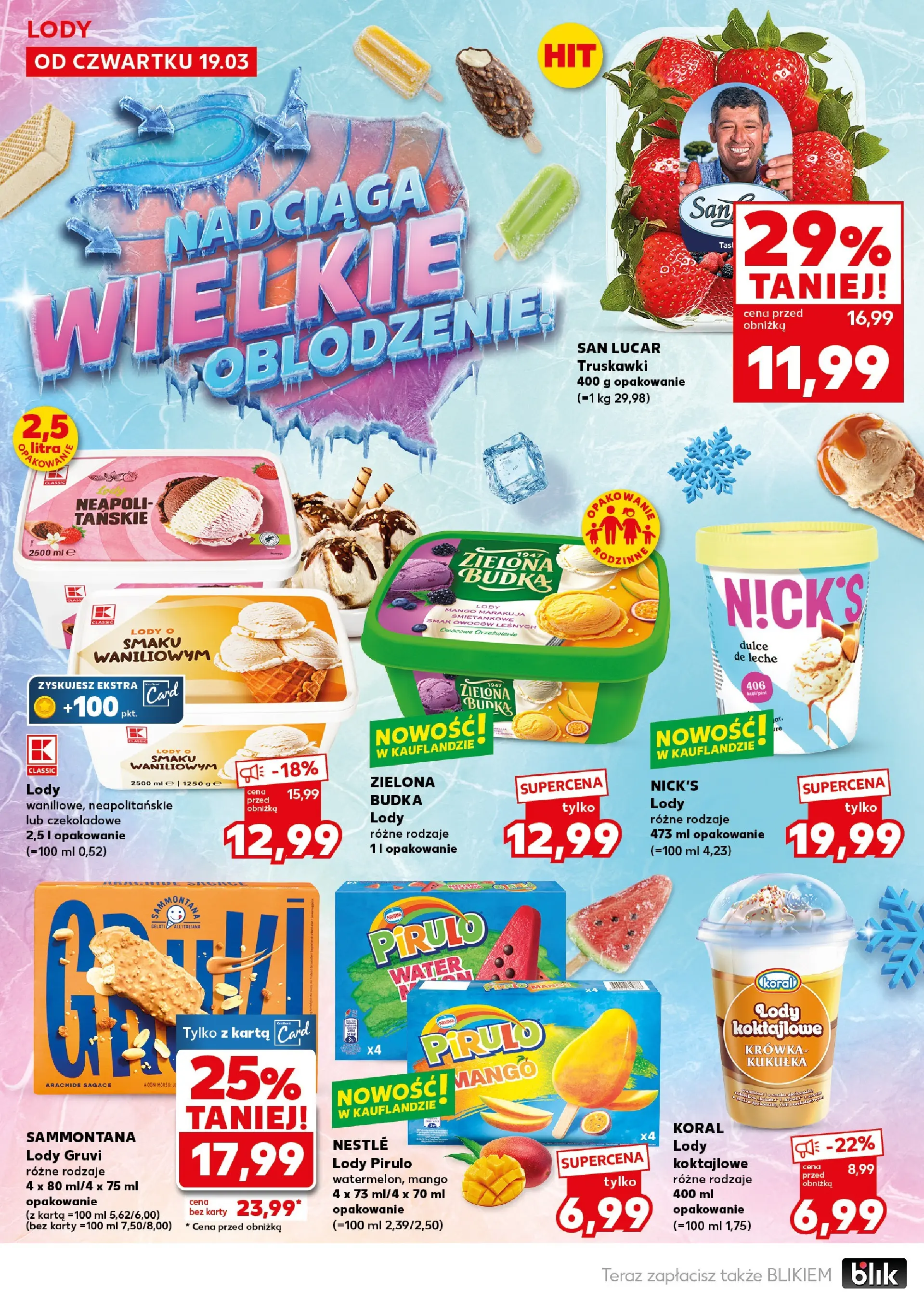 Kaufland gazetka - Super Sobota od 21.03.2026 - od jutra PDF | Strona: 24 | Produkty: Mak, Lody mango, Truskawki, Lody