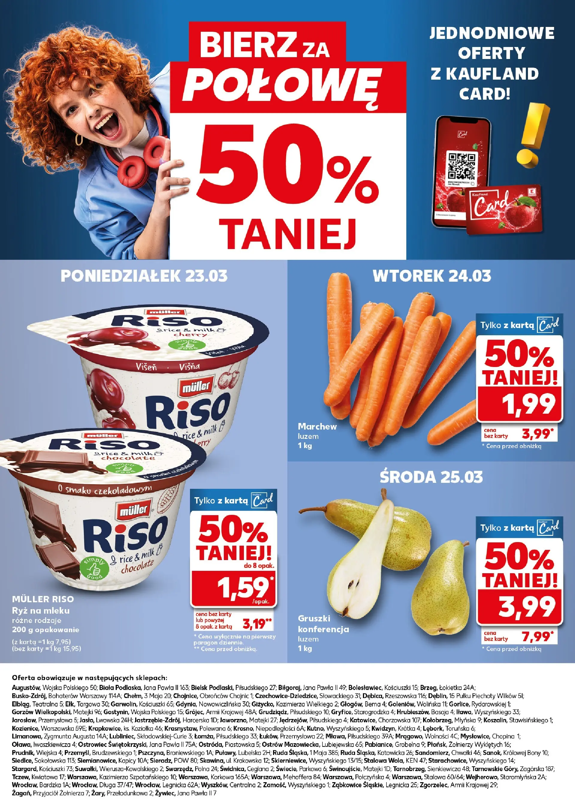 Kaufland - Kaufland Mocny Start ważne do 25.03 od 22.03.2026 - od jutra PDF | Strona: 32 | Produkty: Karta, Ryż