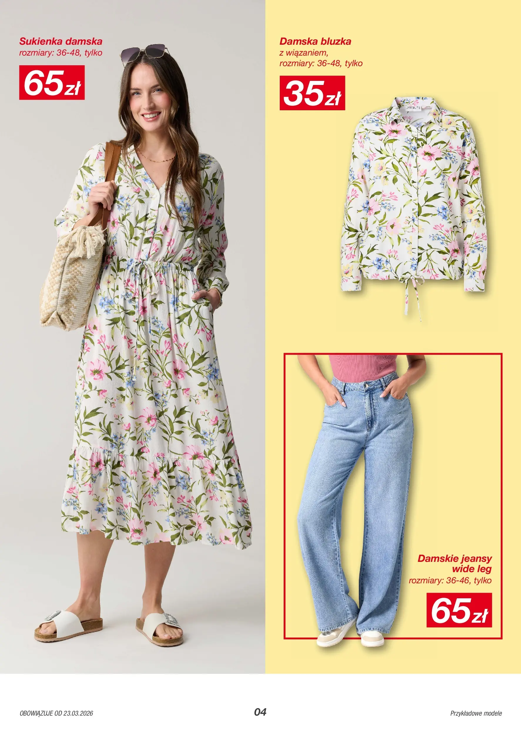 Kik gazetka od 23.03.2026 - Aktualna gazetka online | Strona: 4 | Produkty: Bluzka, Sukienka