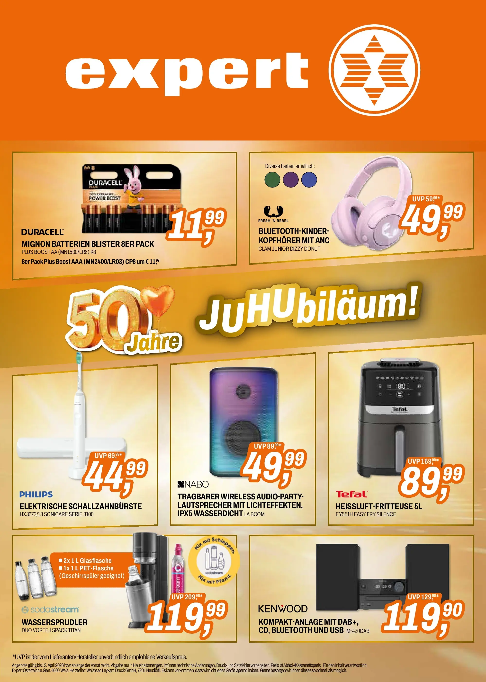 Angebote - EXPERT: Flugblatt von 22.03.2026 - Aktuelle Angebote | Seite: 14 | Produkte: Kopfhörer, Lautsprecher, USB, Geschirrspüler