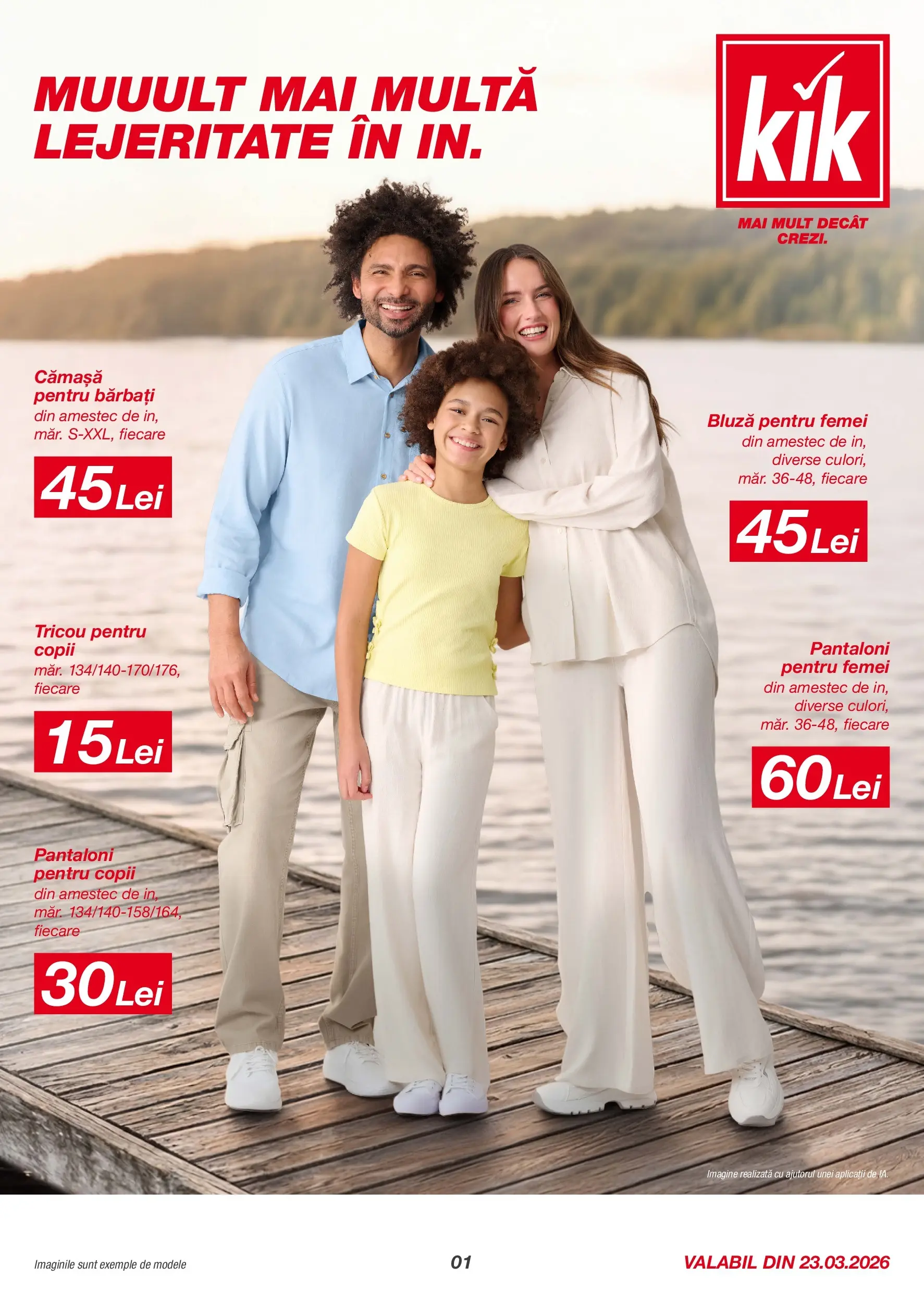 Kik catalog 23.03.2026 - Online magazin Romania | Pagină: 1