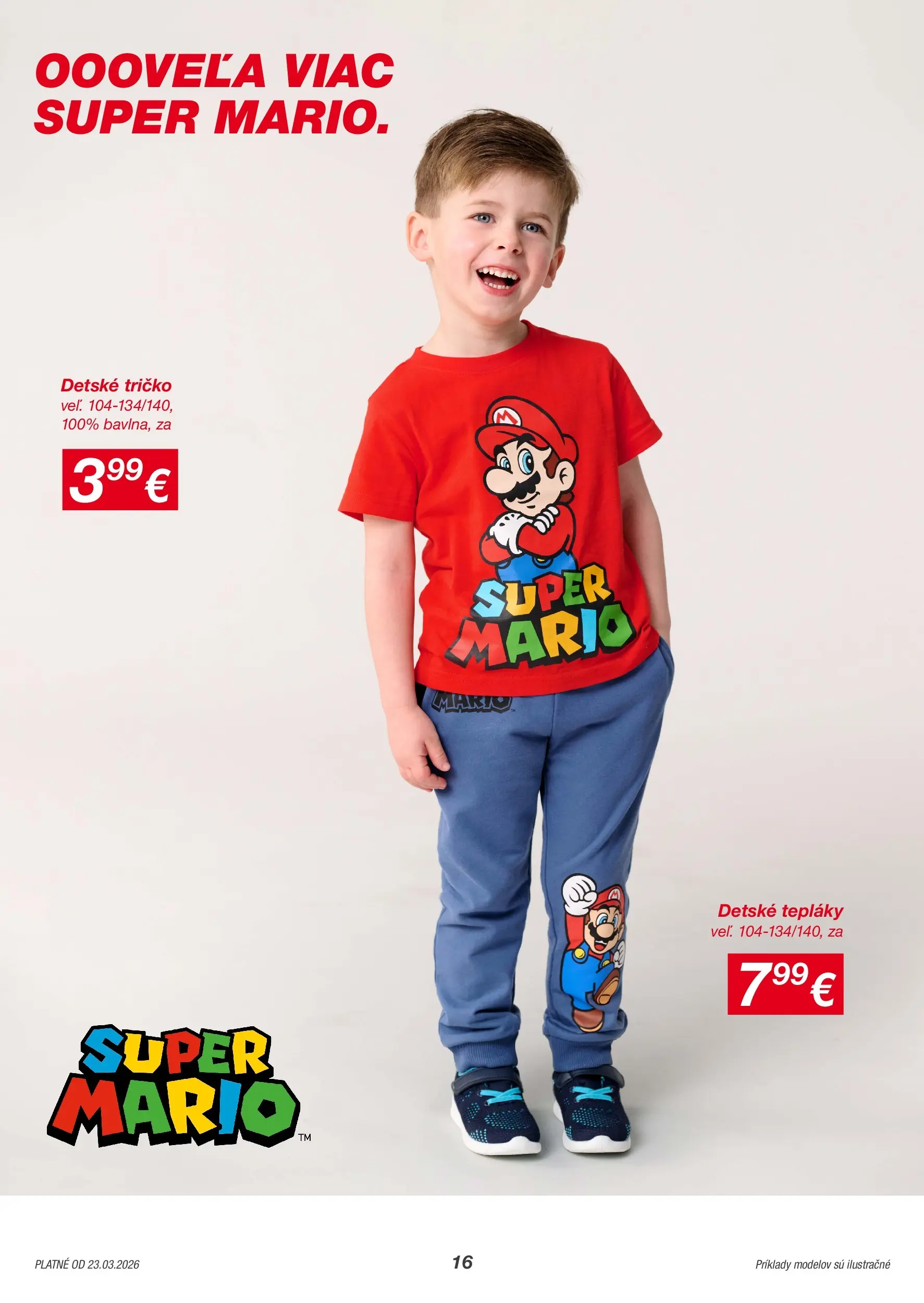 Kik - KiK leták platný do 29.03.2026 od 22.03.2026 → Aktuálny textil výpredaj online | Strana: 16 | Produkty: Tričko