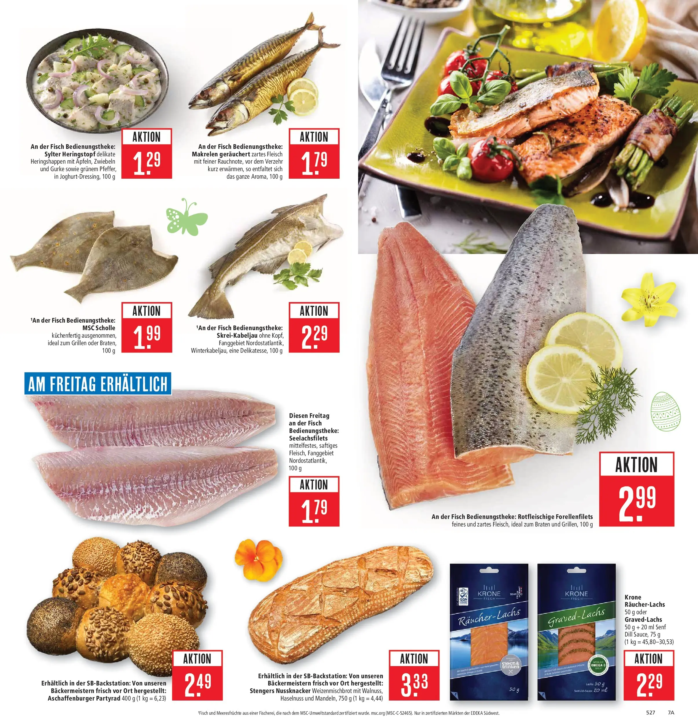 Marktkauf Prospekt Aschaffenburg	 (ab 23.03.2026) » Angebote online | Seite: 9 | Produkte: Zwiebeln, Meeresfrüchte, Dill, Fleisch