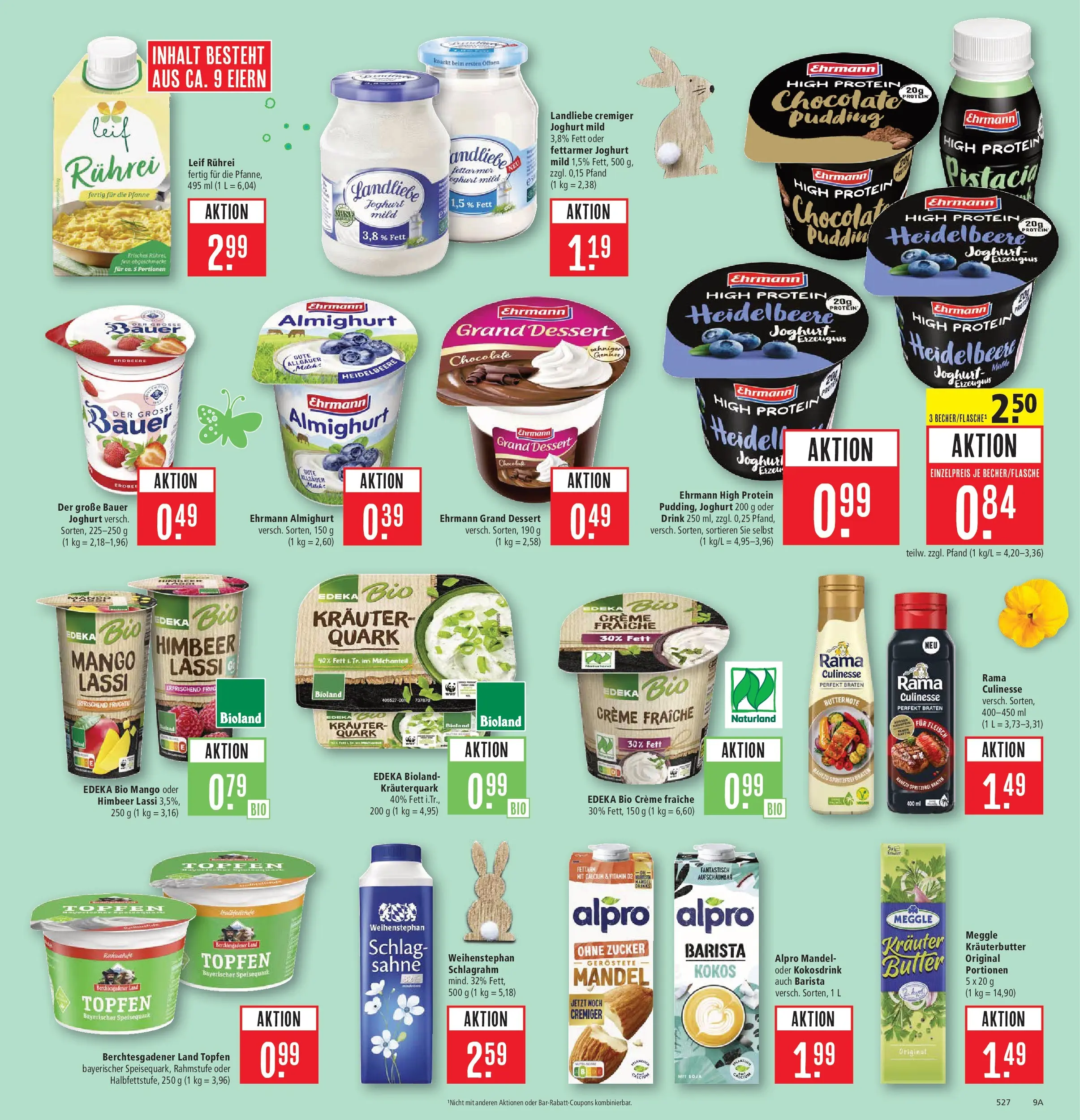 Marktkauf Prospekt Aschaffenburg	 (ab 23.03.2026) » Angebote online | Seite: 11 | Produkte: Rama, Ehrmann grand dessert, Pudding, Fleisch