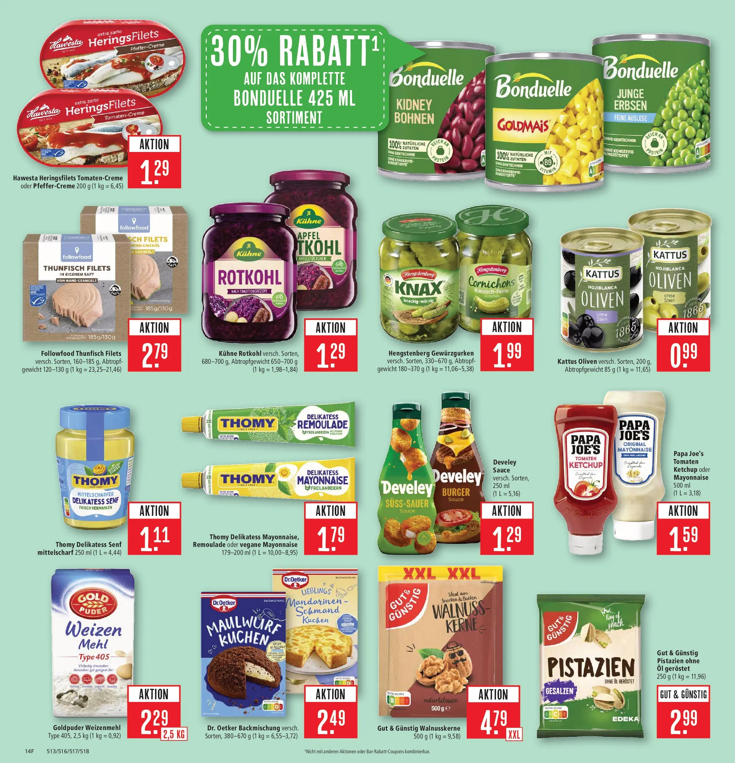 Marktkauf Prospekt Heidenheim	 (ab 23.03.2026) » Angebote online | Seite: 16 | Produkte: Mehl, Mandarinen, Tomaten, Saft