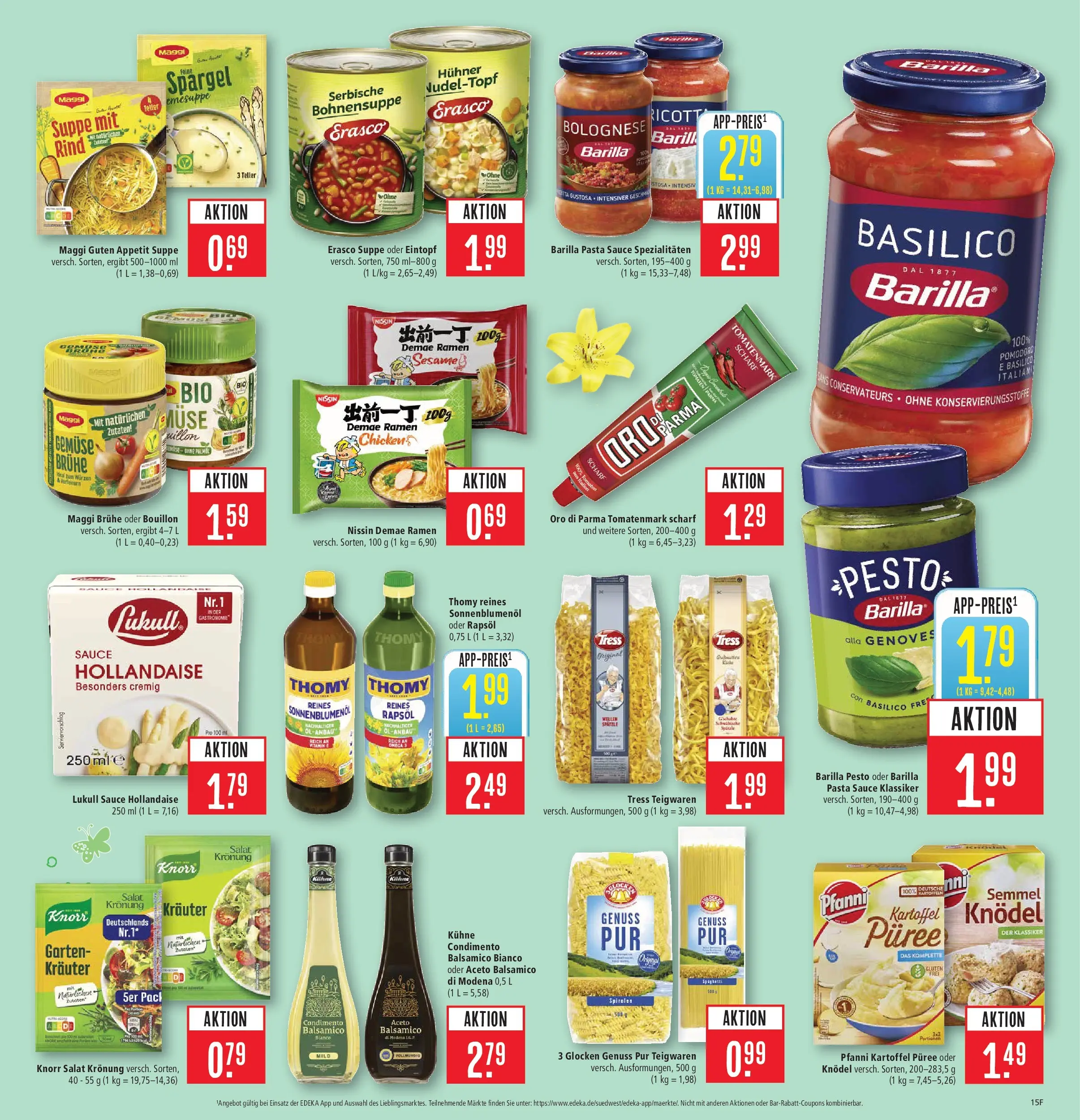 Marktkauf Prospekt Heidenheim	 (ab 23.03.2026) » Angebote online | Seite: 17 | Produkte: Barilla pesto, Spargel, Gemüse, Erasco