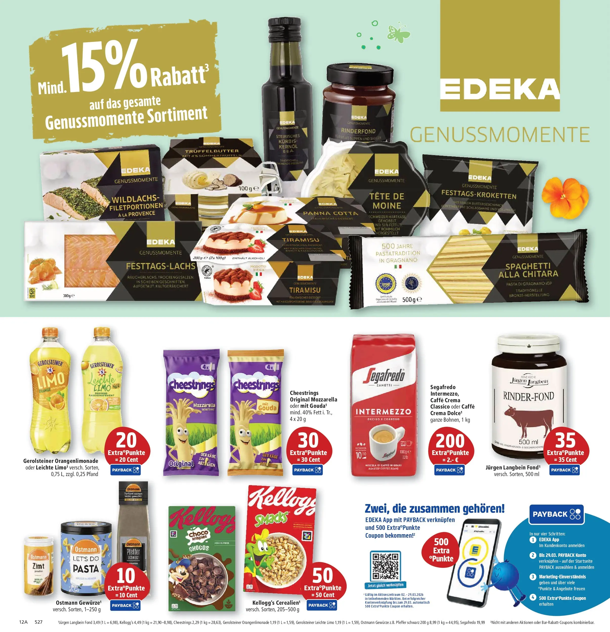 Marktkauf Prospekt Aschaffenburg	 (ab 23.03.2026) » Angebote online | Seite: 14 | Produkte: Mozzarella, Gouda, Gewürze, Gerolsteiner