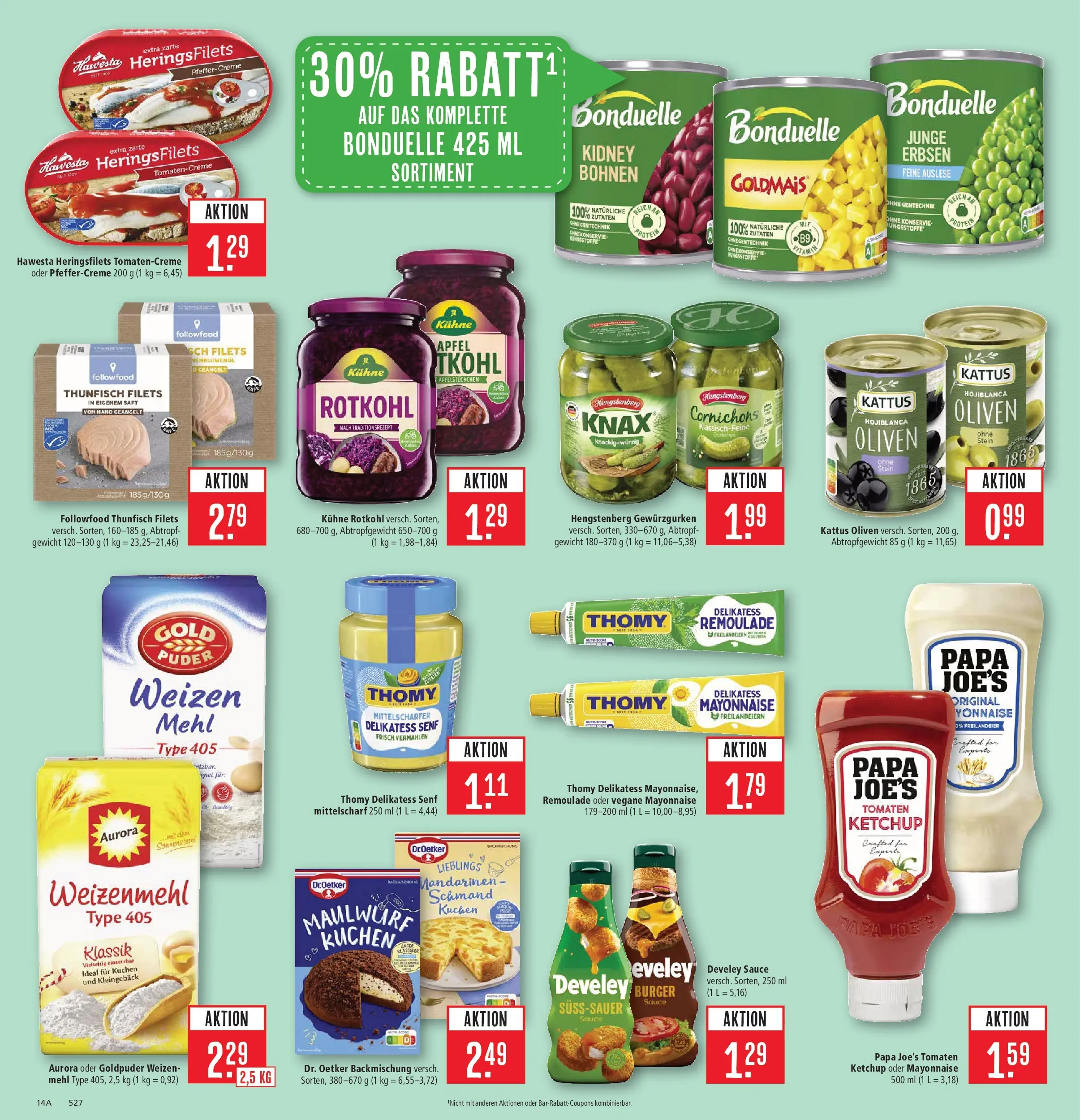 Marktkauf Prospekt Aschaffenburg	 (ab 23.03.2026) » Angebote online | Seite: 16 | Produkte: Gewicht, Thunfisch, Mandarinen, Tomaten