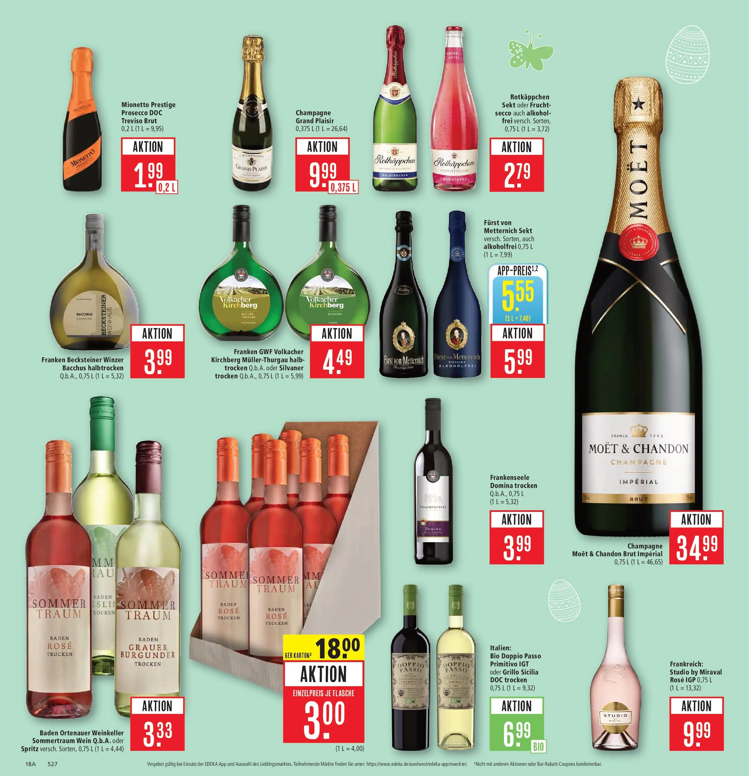 Marktkauf Prospekt Aschaffenburg	 (ab 23.03.2026) » Angebote online | Seite: 20 | Produkte: Granatapfel, Sekt, Prosecco, Doppio Passo